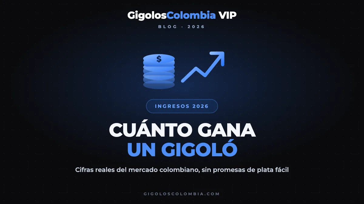 Billetes de peso colombiano y reloj: cuánto gana un gigoló o acompañante masculino en Colombia en 2026